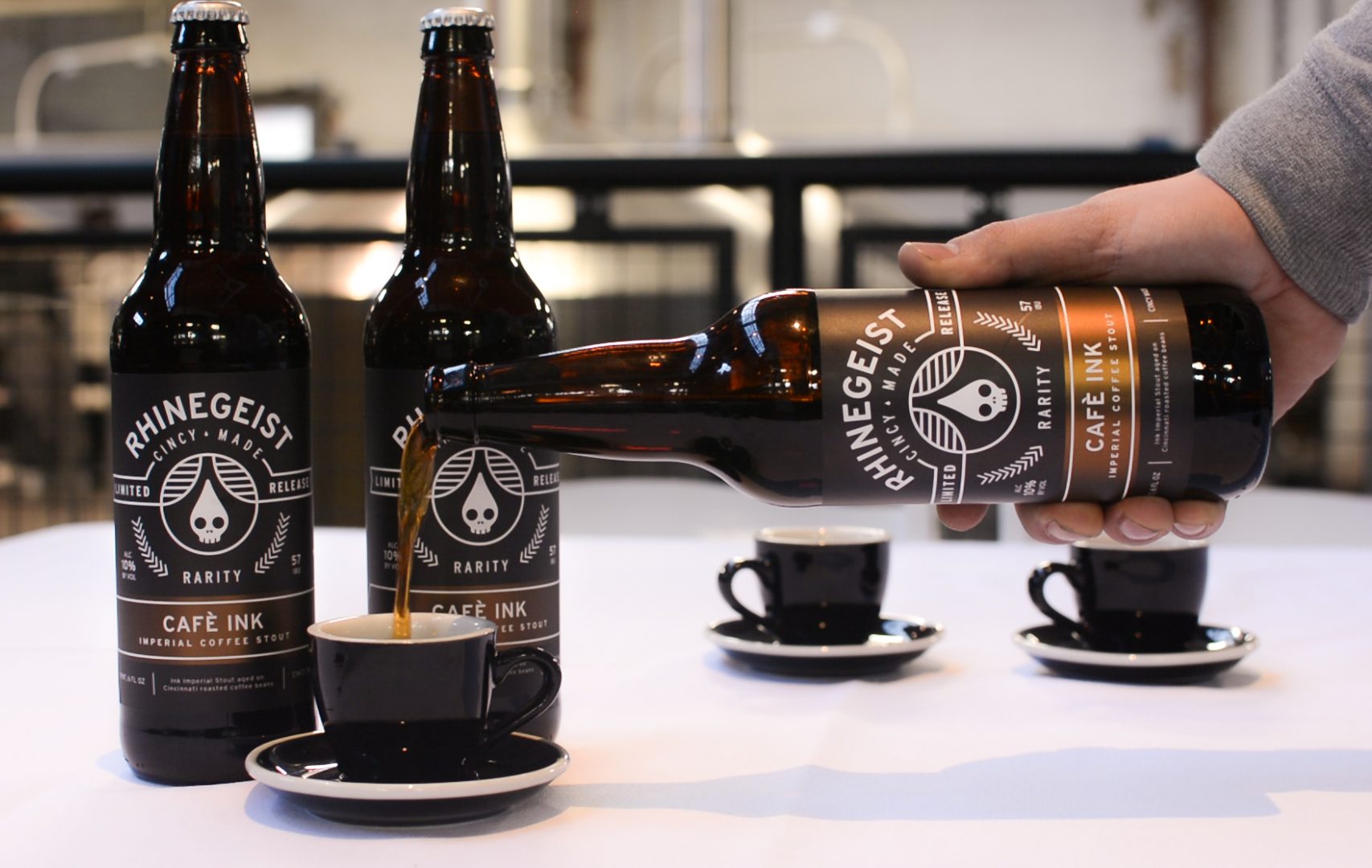 Cafe ink café ink (coffee infused imperial stout) review - rhinegeist