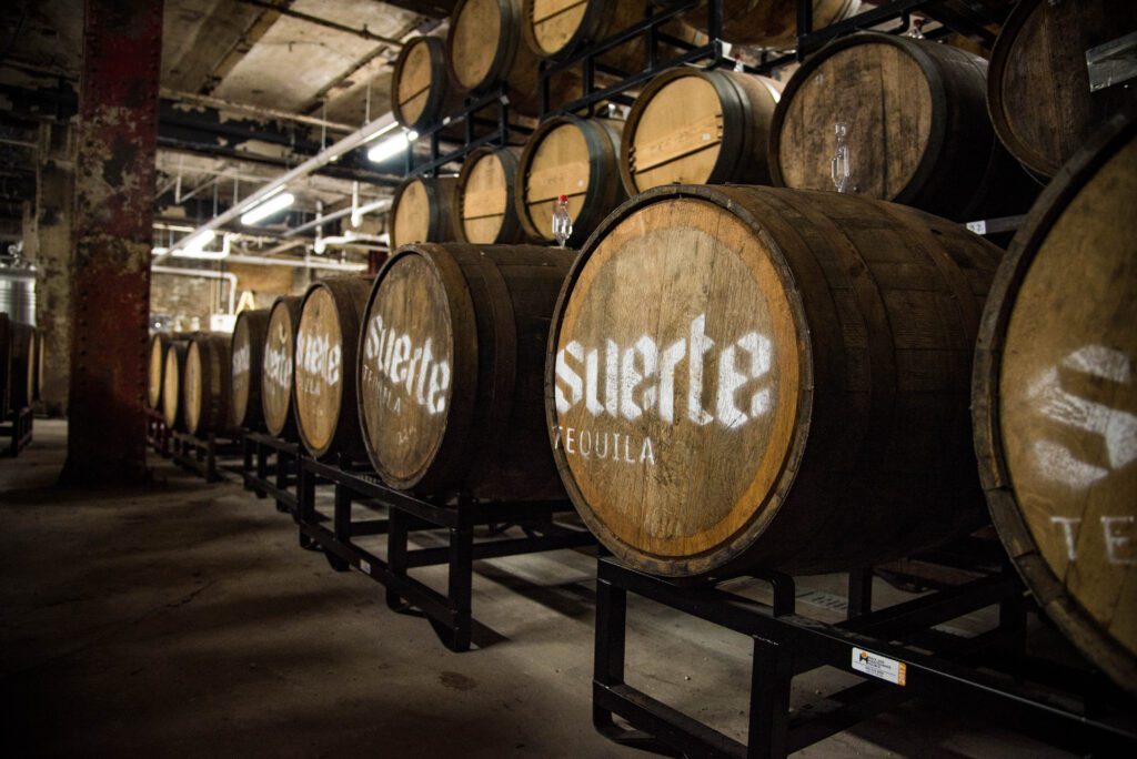 Souring barrels in basement