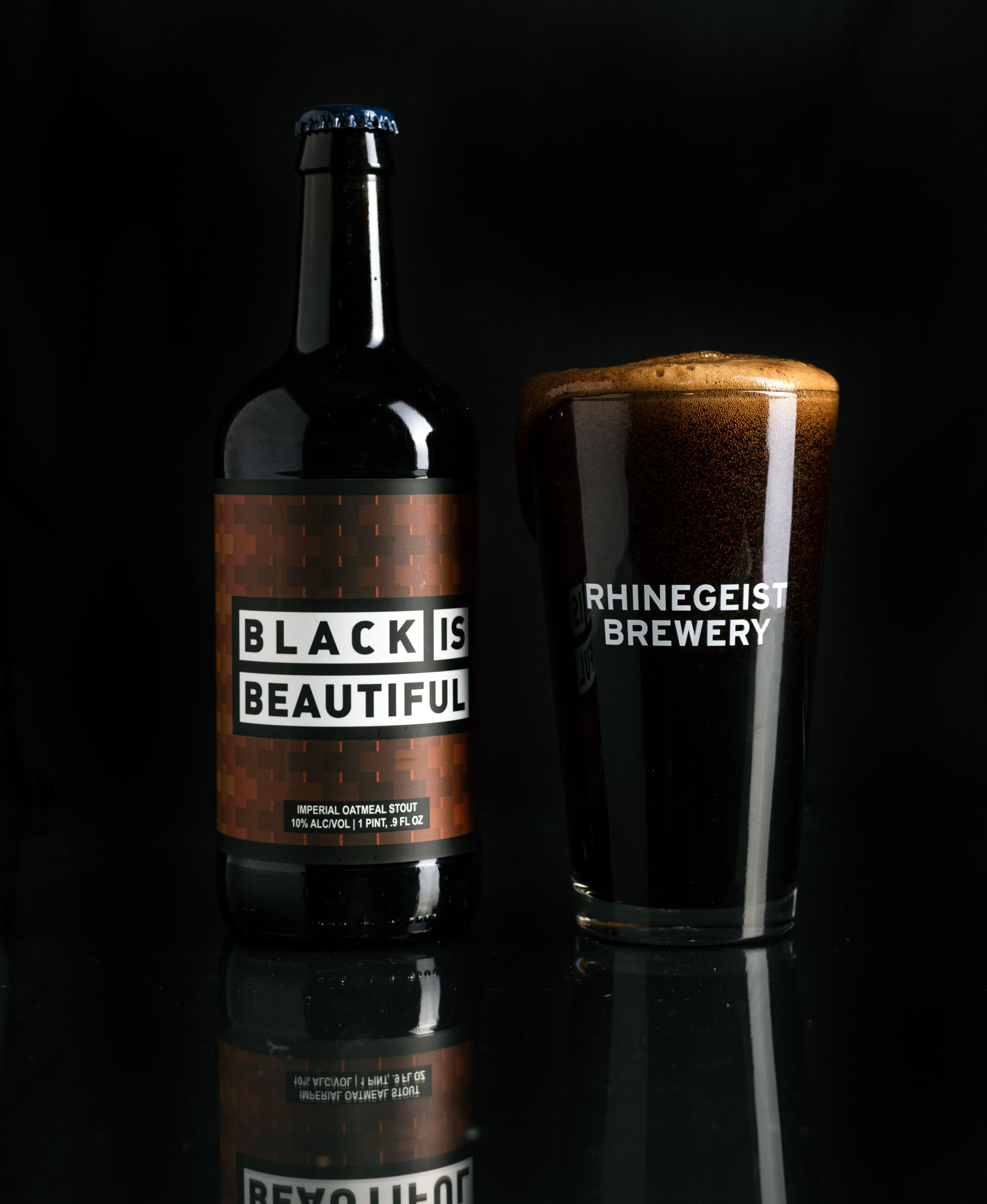 Bib 1 of 1 scaled black is beautiful (imperial oatmeal stout) review - rhinegeist