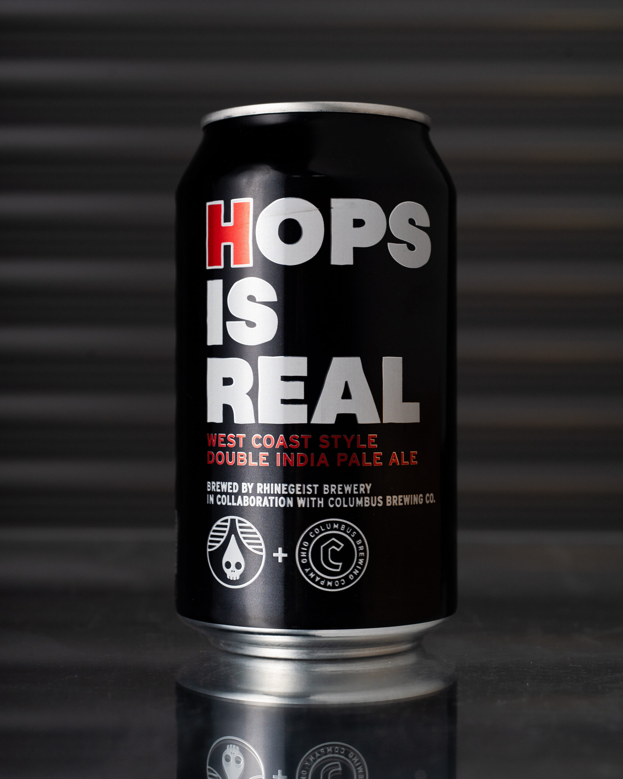 Hopsisreal closeup 3 scaled hops is real (west coast style double ipa) review - rhinegeist