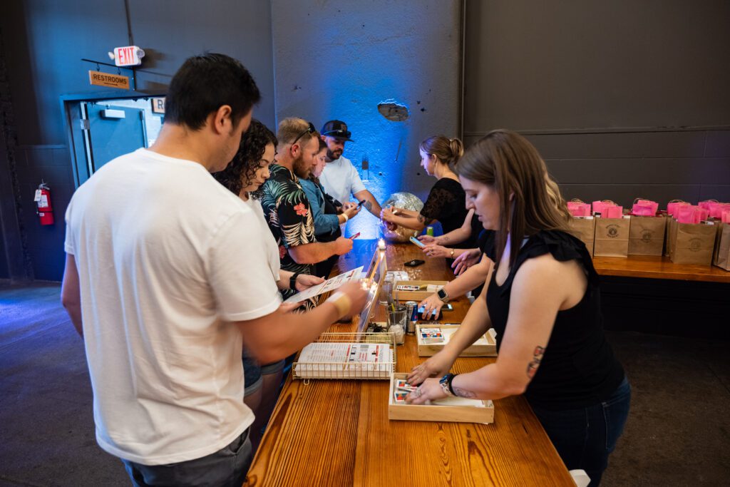 I do's and brews wedding event at rhinegeist brewery