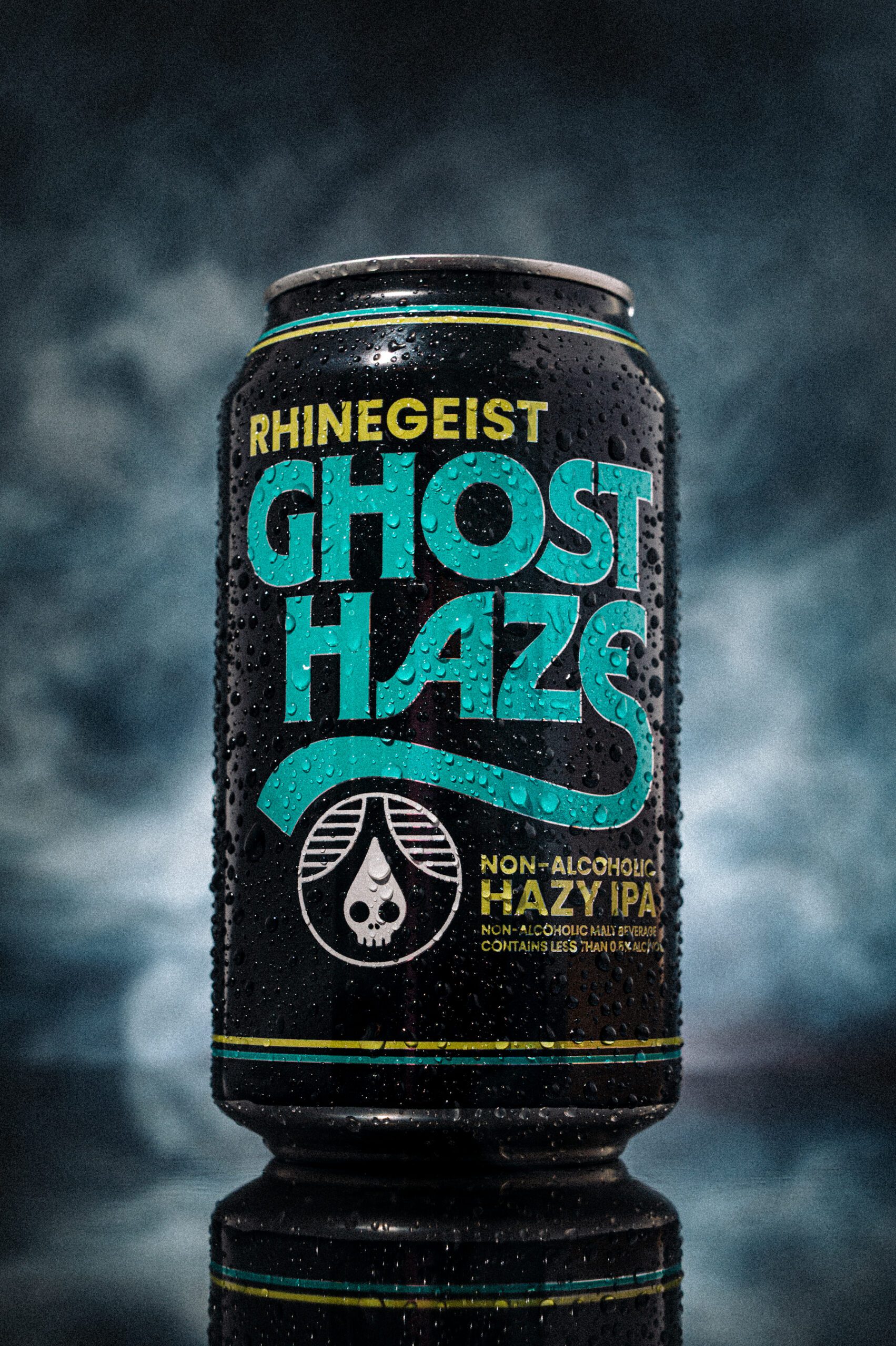 Ghosthaze can scaled ghost haze (non-alcoholic hazy ipa) review - rhinegeist