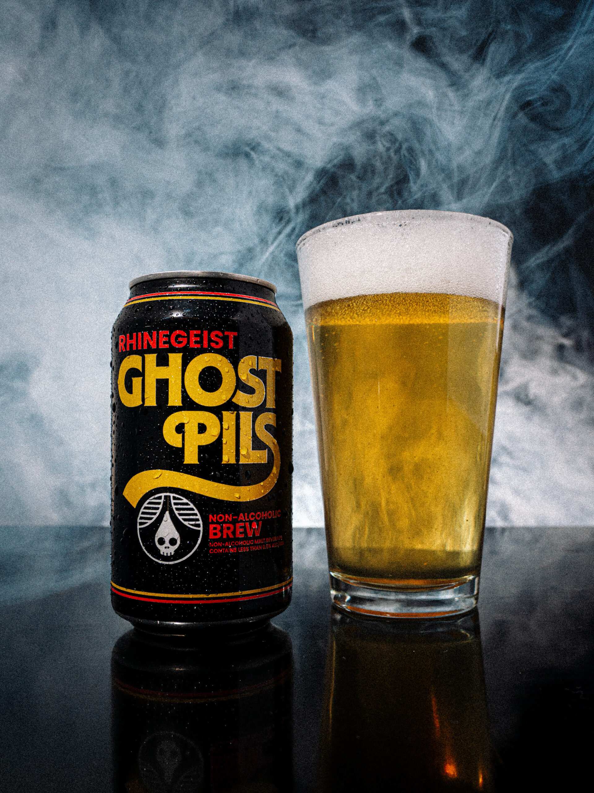 Ghostpils liquid scaled ghost pils (non-alcoholic pilsner) review - rhinegeist
