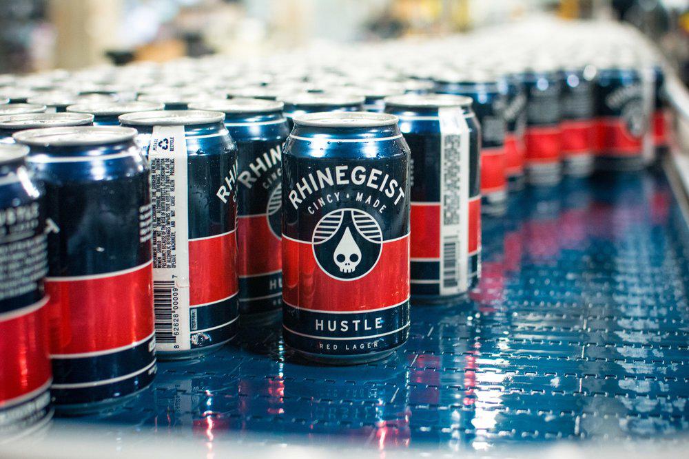 Hustlecanning 1 hustle (red lager) review - rhinegeist