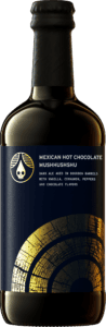 Barrel aged mexican hot chocolate mushhushshu bottle