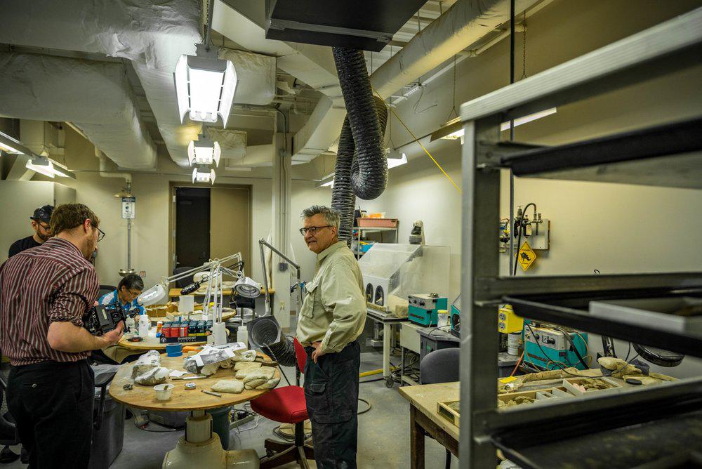 Brittlebrain cmc 2824of37 29 jurassic geist, or: “hey, look at that, there’s a 150 million-year-old dinosaur skeleton in the brewery. ” - rhinegeist