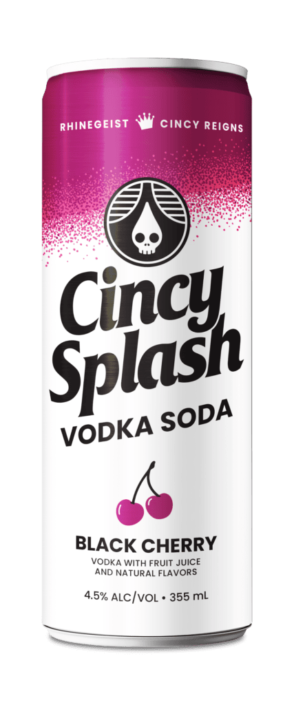 Cincy splash can - black cherry