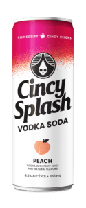 Cincy splash can - peach