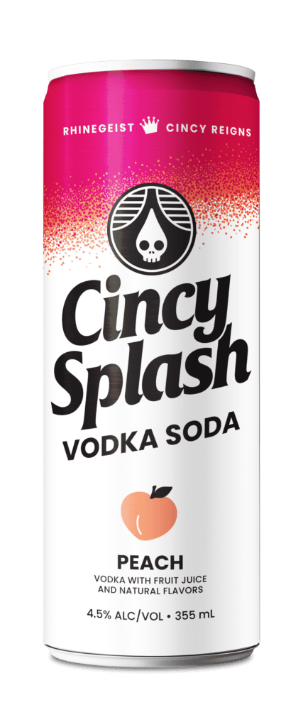 Cincy splash can - peach