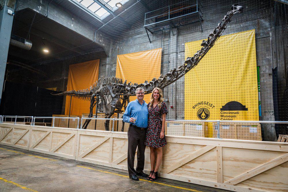 Jurrassicpressday 051118 14 jurassic geist, or: “hey, look at that, there’s a 150 million-year-old dinosaur skeleton in the brewery. ” - rhinegeist