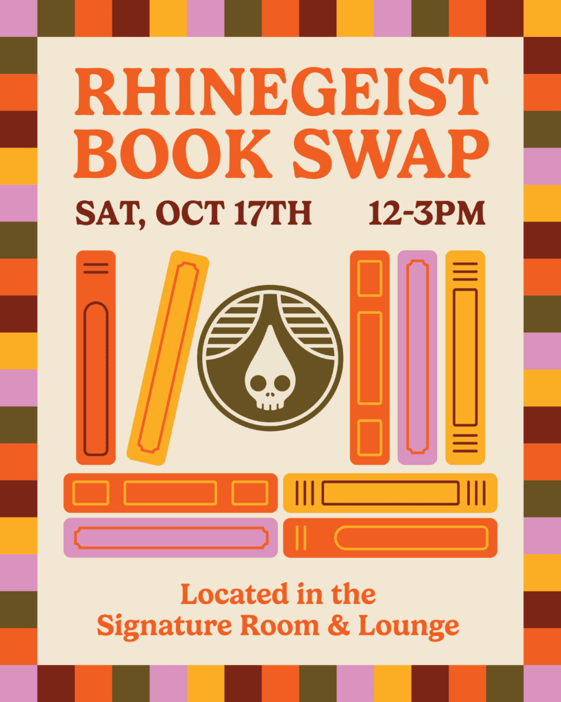 Bookswap social post 01 events - rhinegeist