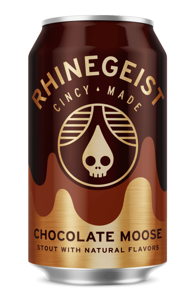 Chocolate moose beer can