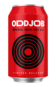 Odd job beer can